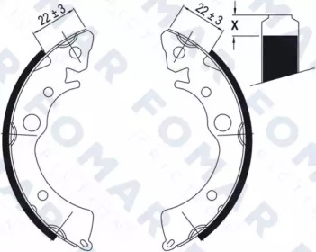 FOMAR FRICTION FO 0435